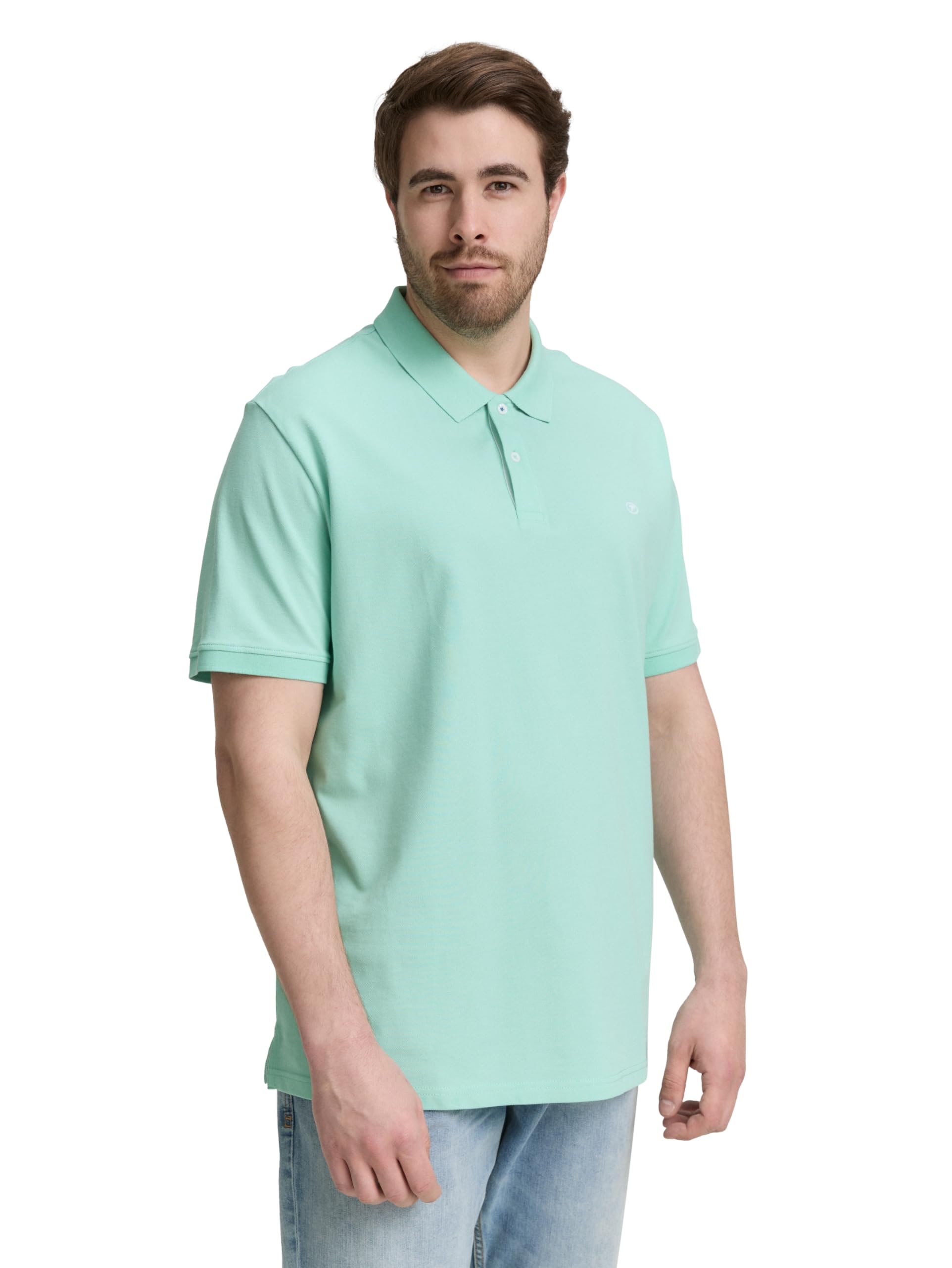 TOM TAILOR Herren Basic Piqué Poloshirt