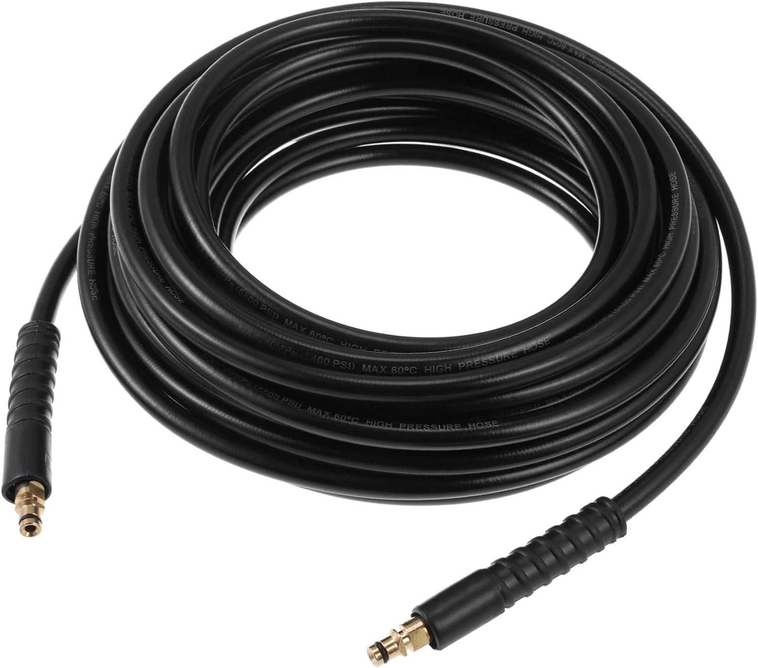 15m Rubber Material Pressure Washer Cleaning Hose Extension High Pressure Washer Compatible