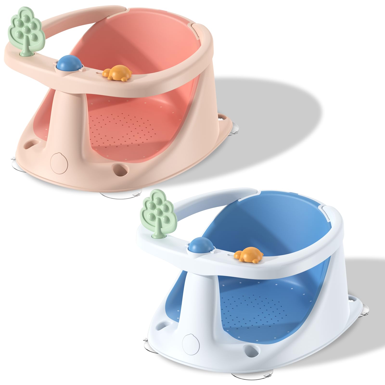 Baby Bath Seat for Babies 6 Months Up Non-Slip Bath Seats for Babies Sitting up Bath tub Seat