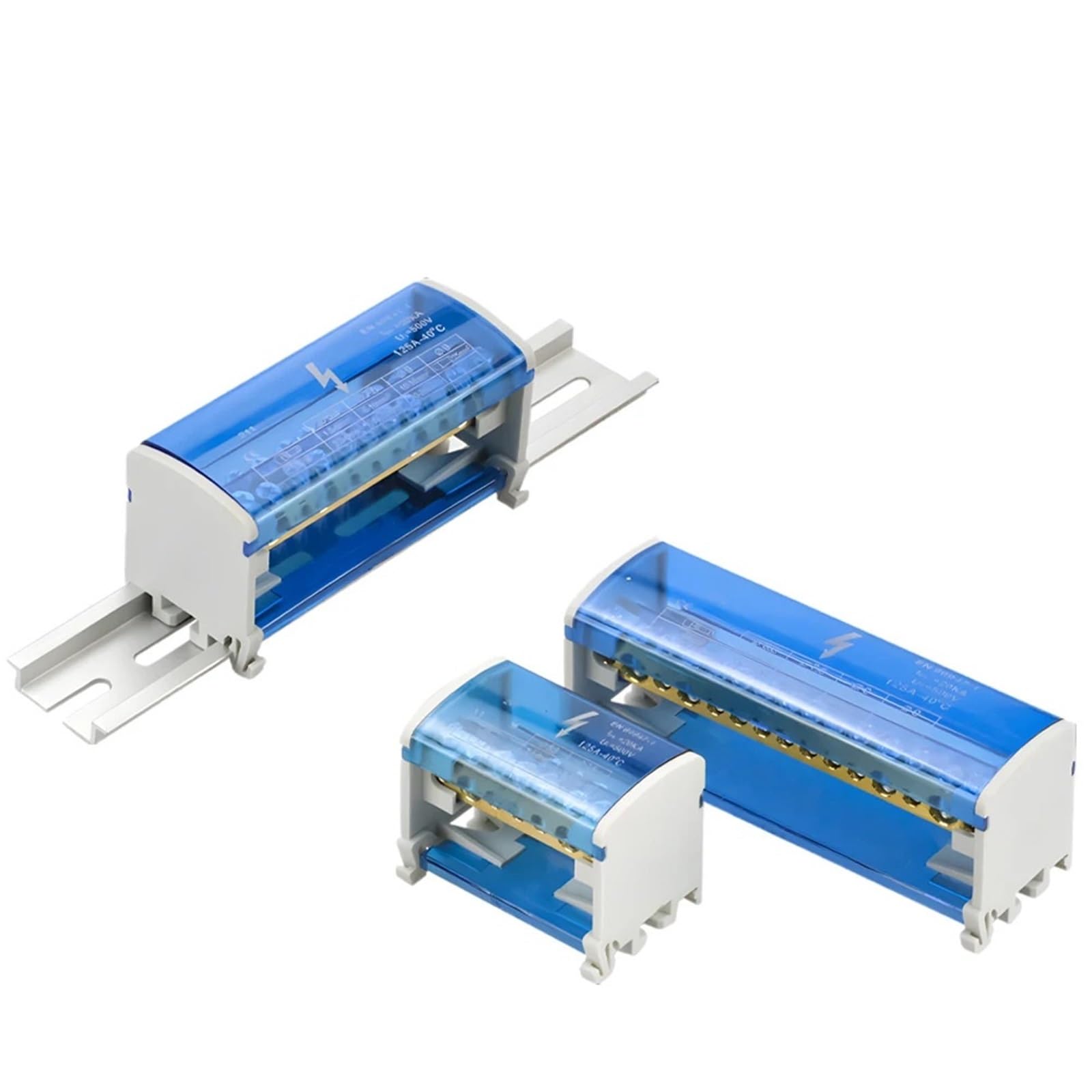 1 stück WDH207/211/215/407/411/415 Din Rail Terminal Block Schraube Junction Modulare Universal Elektrische Strom-verteilung Box(WDH215)