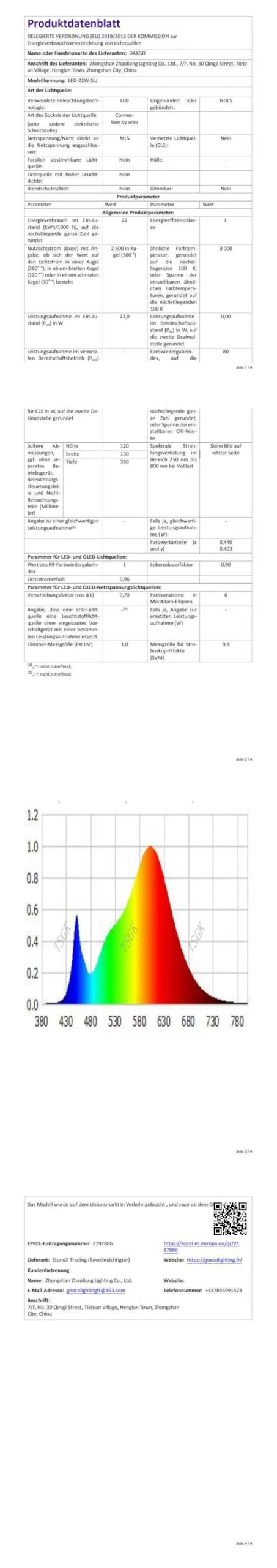 Lampada da Parete Interno, Applique da Parete led Moderno 22W 2500 Lumen, Appliques Camera da Letto Design Curvo 3000K Luce Bianca Calda, Nero [Classe di efficienza energetica E]