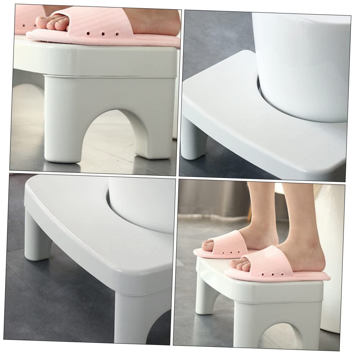 FOMIYES Stable Toilet Chair for Boys and Girls Anti-Slip Stool Humanized Footrest Modern Design