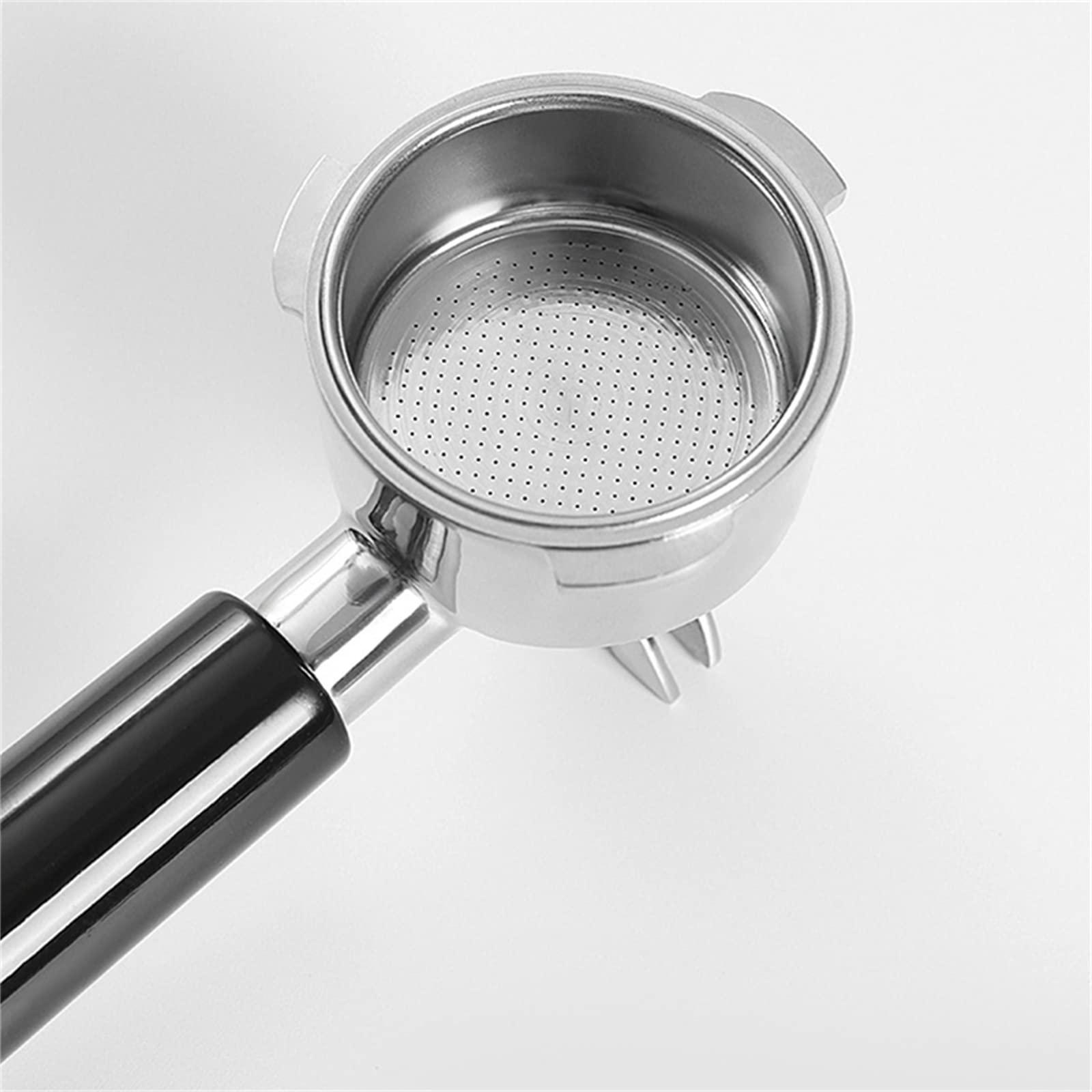 Mango de filtro portafiltro de café de 51 mm con doble boquilla inferior para máquina de espresso Donlim, accesorios de repuesto para cafetera casera, kit de reparación de piezas de espresso