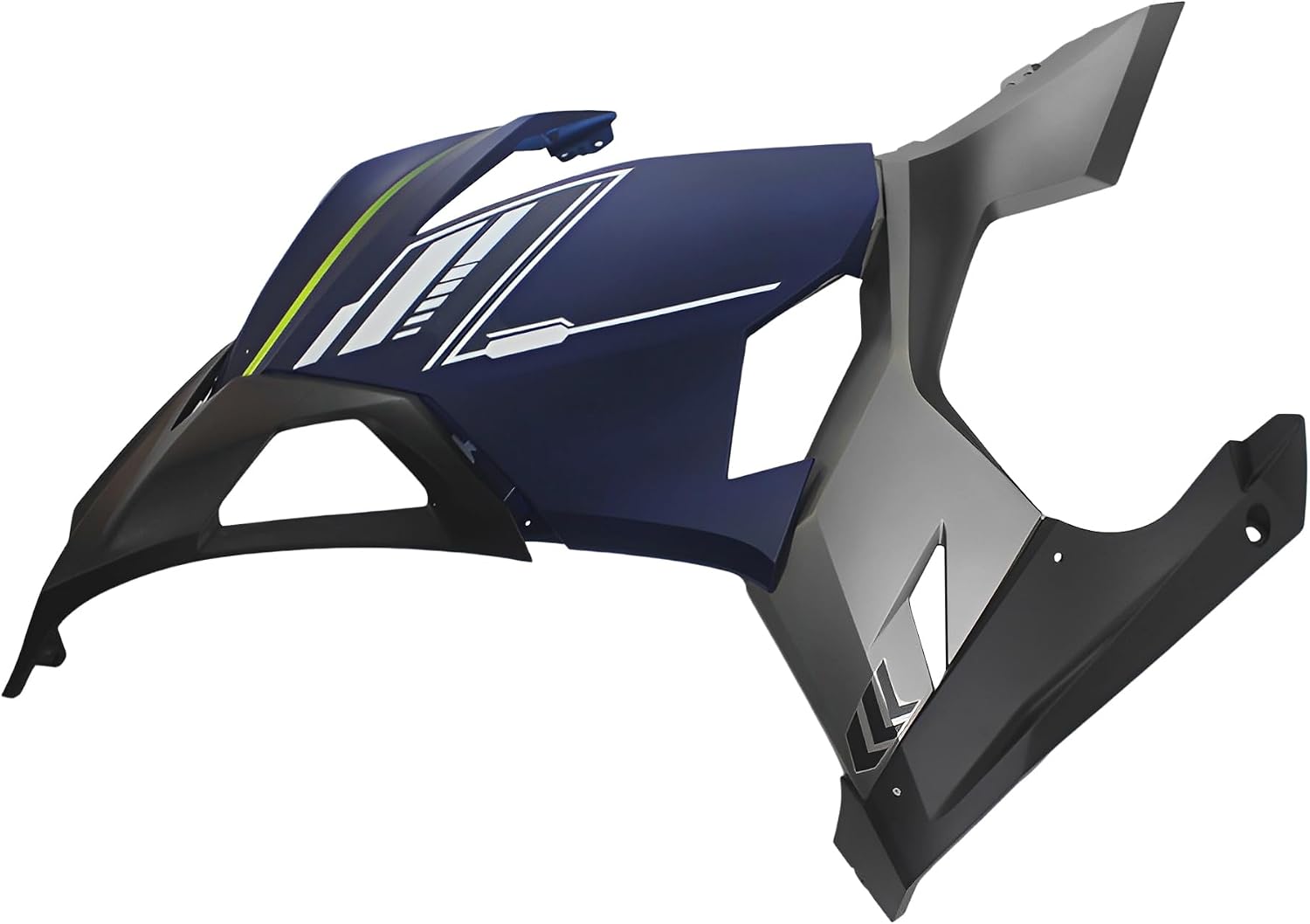 ABS Plastic Fairing Kit Fit for 2018-2023 Kawasaki Ninja 400 2018 2019 2020 2021 2022 2023 Injection Molding Bodywork Body Frame - Blue & Black
