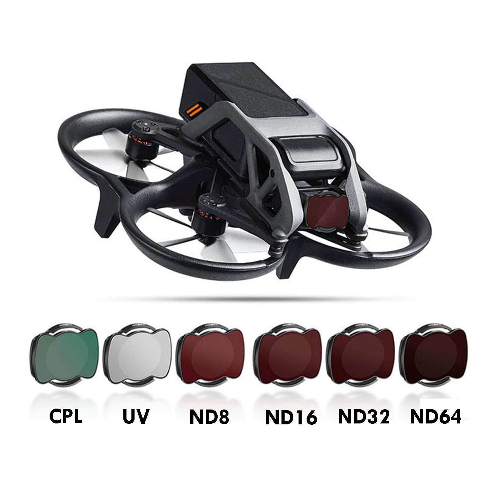 Filtro magnetico, filtro UV ND CPL filtro polarizzatore per obiettivo fotocamera compatibile per DJI Avata Drone accessori (filtro CPL)