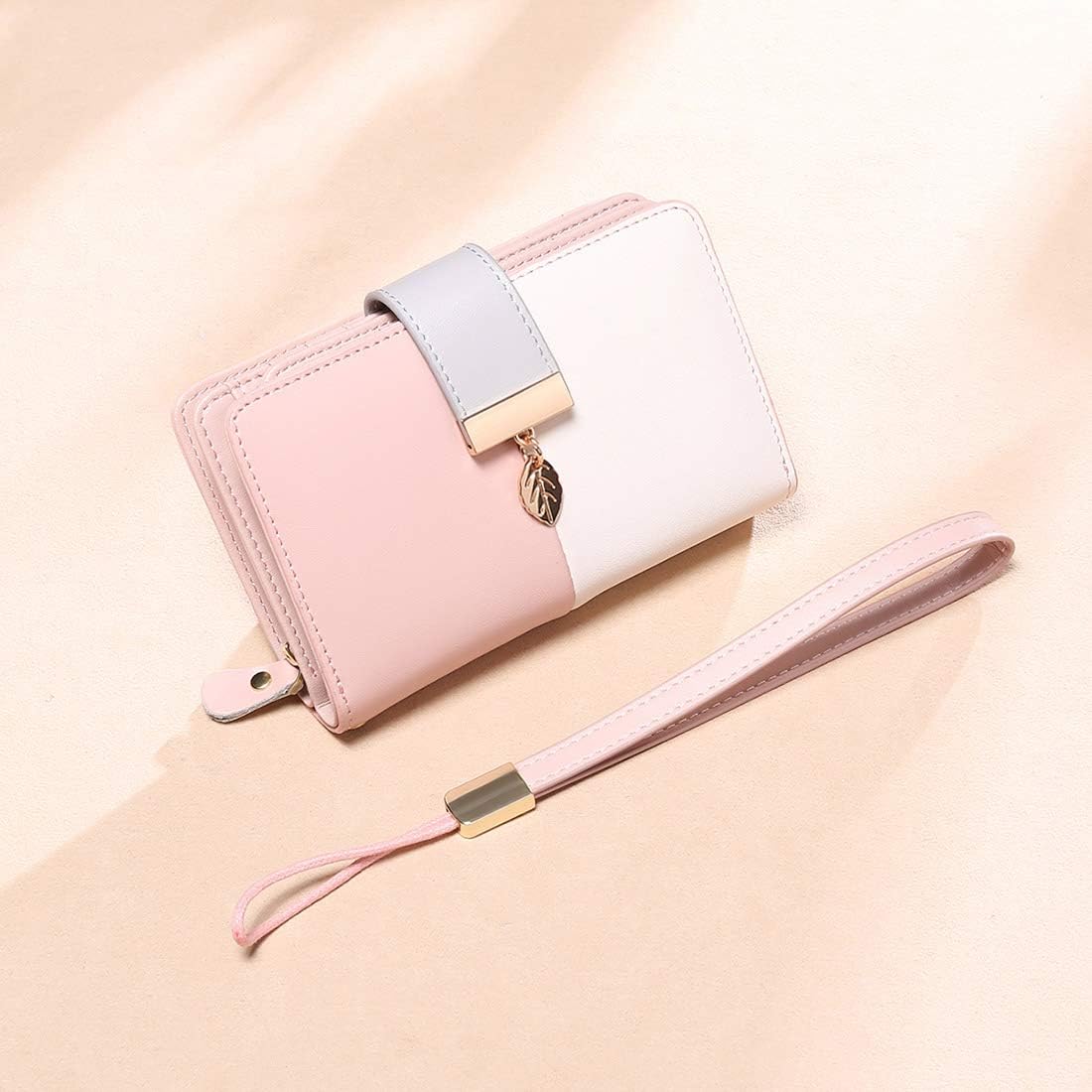 BAIGIO Wristlet Wallets for Women Leather Wallets Bifold Wallet RFID Clutch Wallet for Women Card Holder Small Purse Lady - Image 6