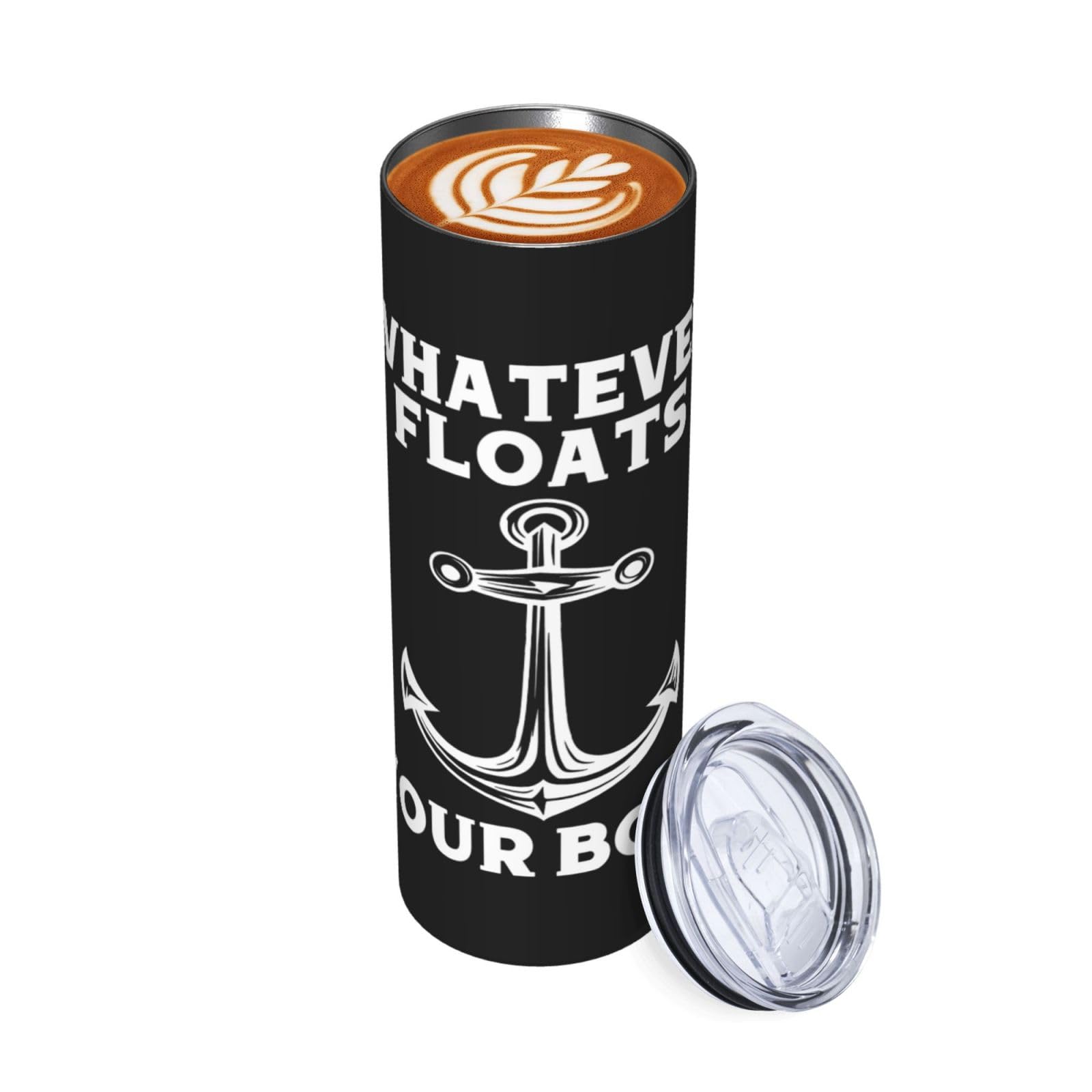 Amazon.com: Whatever Floats Your Boat Tumbler 20 Oz Stainless Steel Mug  Coffee Tumblers Travel Car Mugs5: Home & Kitchen