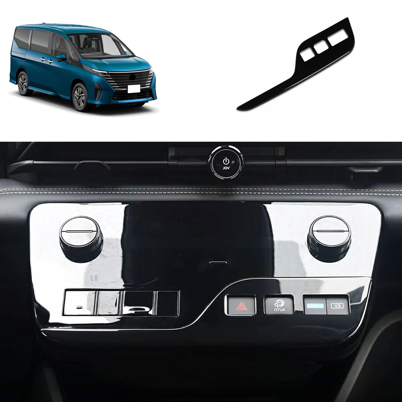 日産 セレナ 内装パネルカバー 14個セット Amazon | TERDARAY 新型 セレナ SERENA C28型 e-power専用専用