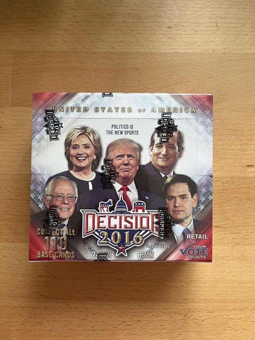 Amazon.co.jp: decision 2016アメリカ大統領選トレーディングカード 
