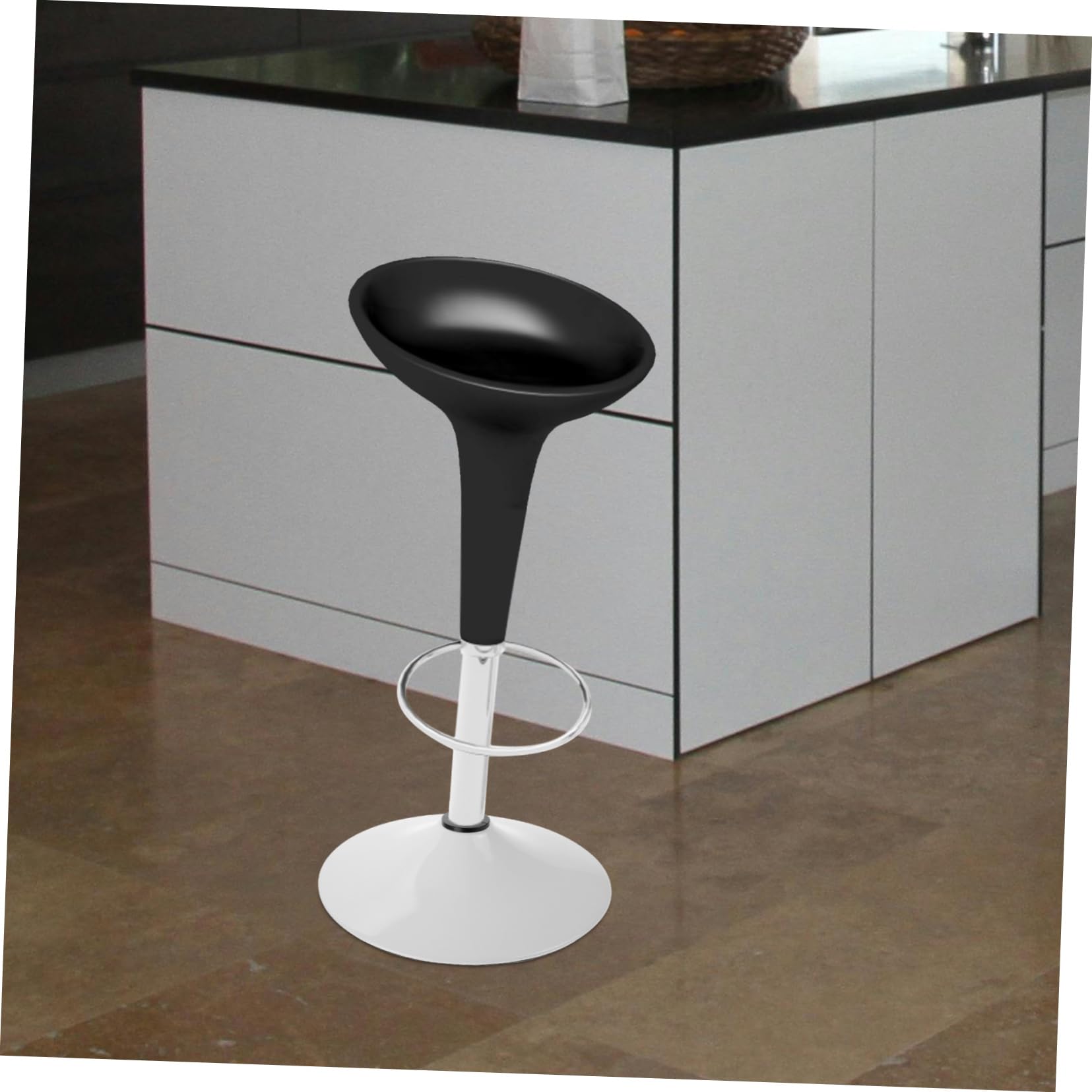 VILLCASE Solid Wood Bar Chair Base Swivel Plate Easy Install Sturdy Bar Height Stools