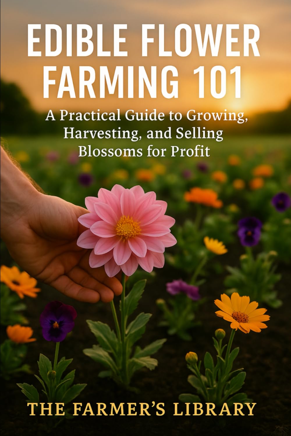 Edible Flower Farming 101: How to Grow, Harvest & Sell Flowers for Profit: Simple Steps for Sustainable Cultivation & Marketing Your Edible Blooms