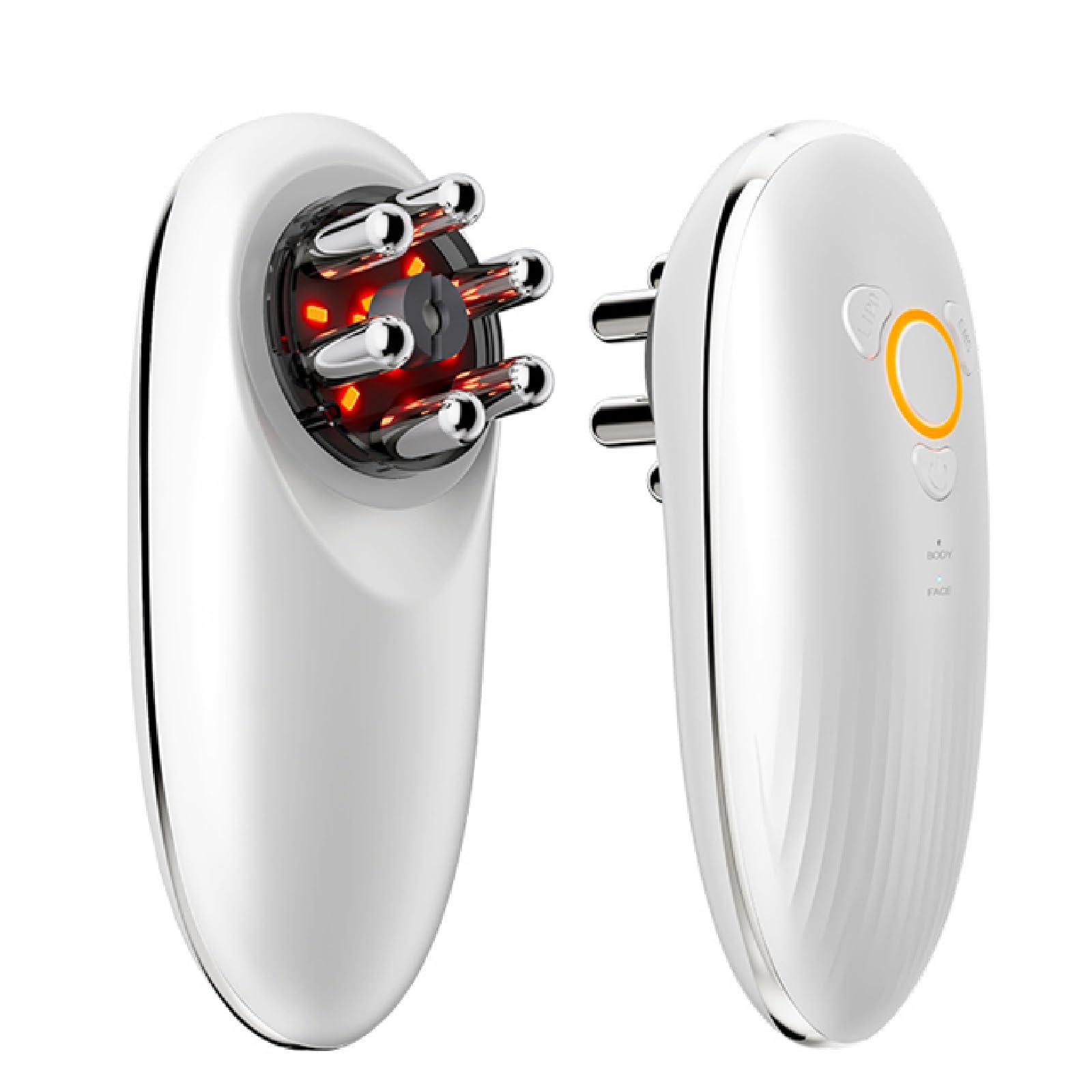 Cellu Sculptor, Masajeador Anticelulítico Eléctrico con Ventosa, Dispositivo Automático de Masaje Infrarrojo para Reducción y Reafirmación Facial, Abdomen, Muslos, Brazos y Piernas