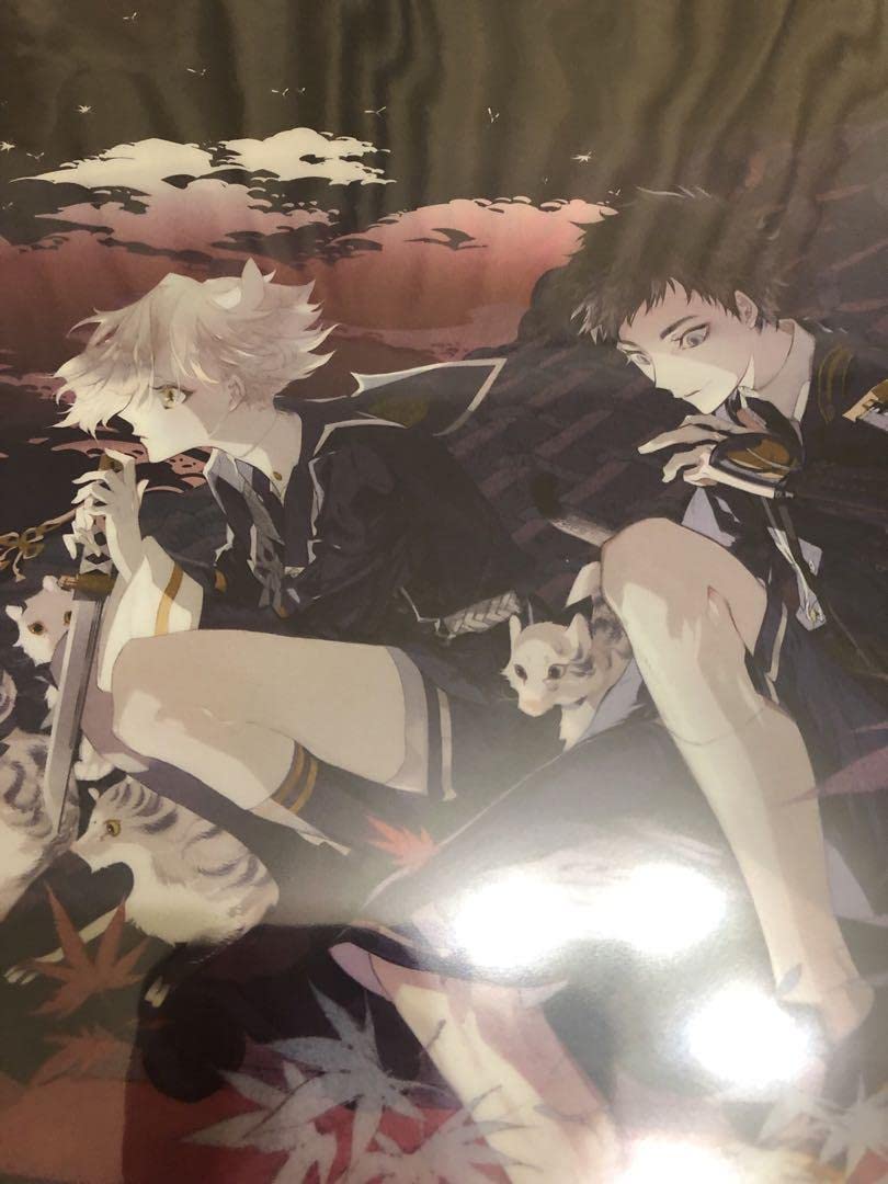 Amazon.co.jp: 刀剣乱舞 五虎退 厚藤四郎 ホノジロトヲジ A4 クリア