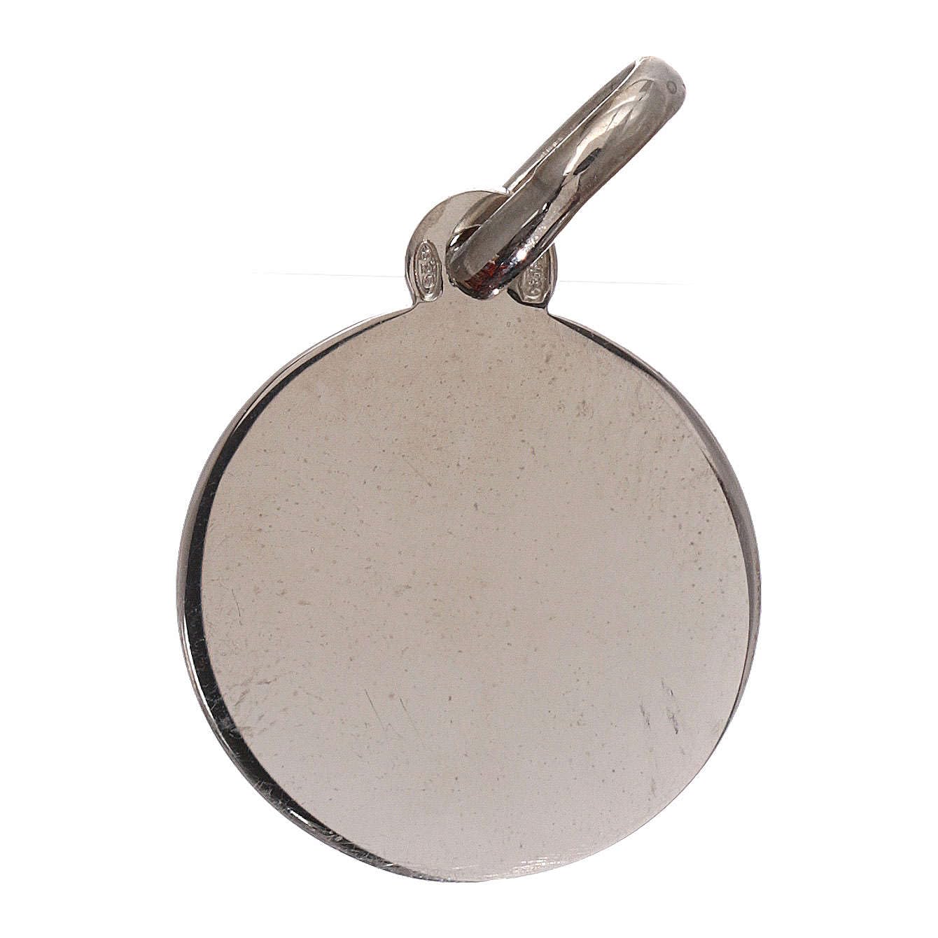 Médaille Saint Raphaël Archange En Argent 925 - 12 Mm (1,2 G), Bijou Religieux