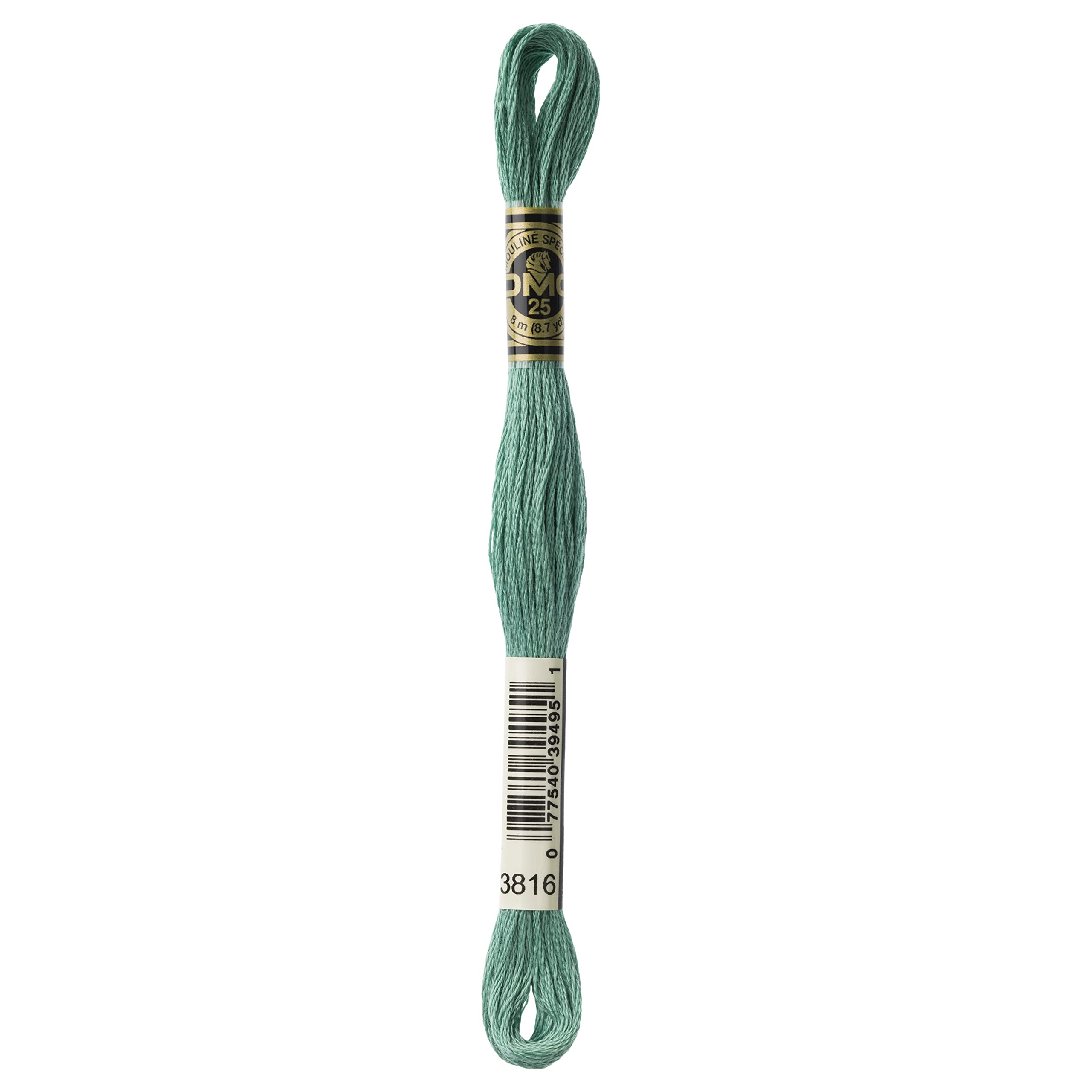 DMC 6-Strand Embroidery Cotton Floss, Celadon Green
