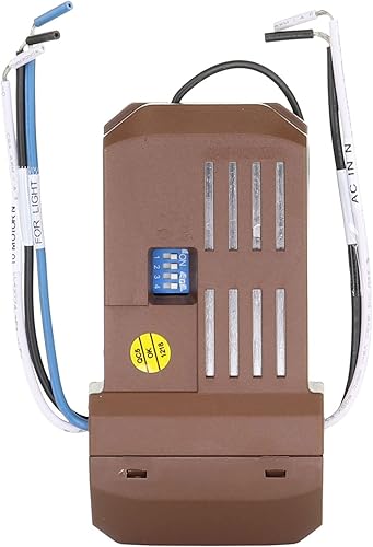 Anderic Receptor termostático de ventilador de techo de repuesto UC7067FCRX para controles remotos LCD Hampton Bay (funciona con CHQ8BT7098T y