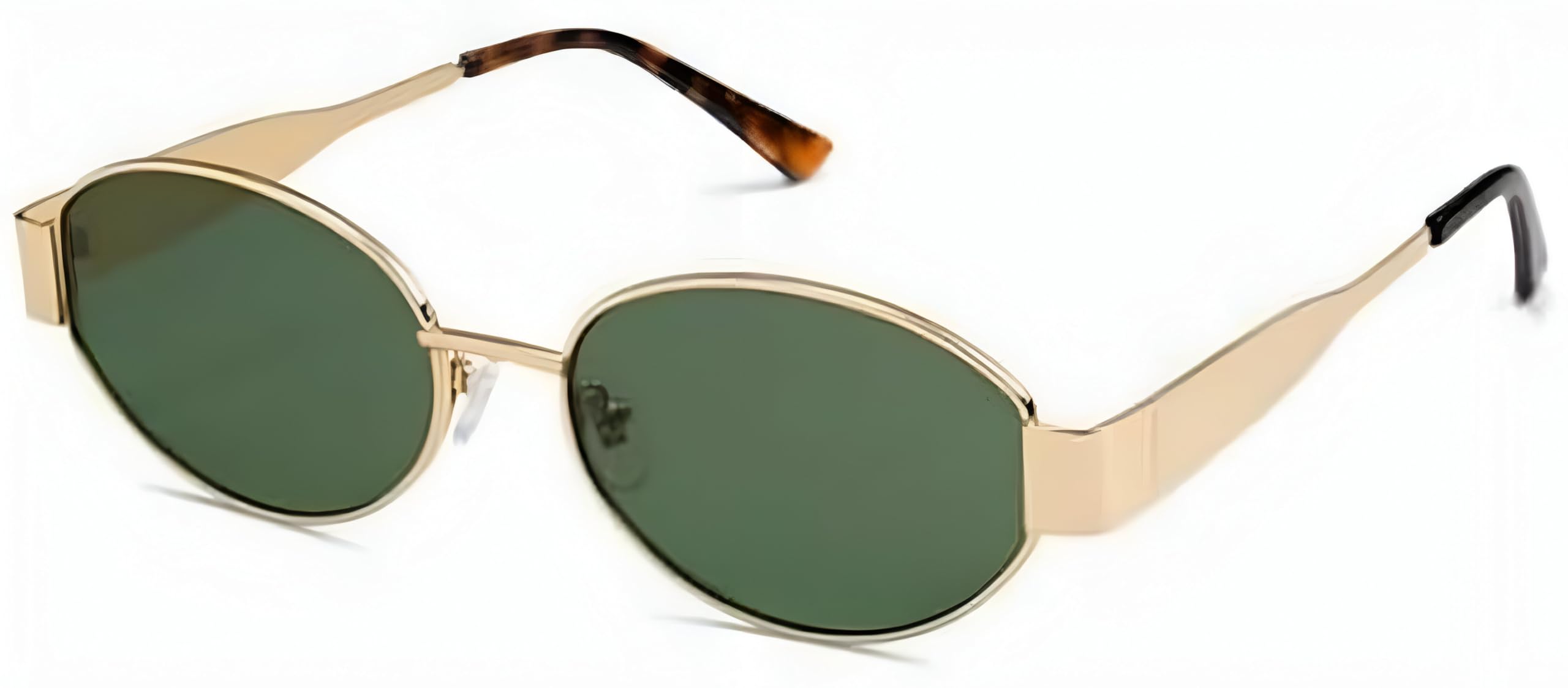 Roshfort Sunglasses for Women uv400 Protection Goggles for Womens Stylish sunglass Rimless Flower Diamond Cutting Lens Driving Shades for Women | Free Size.