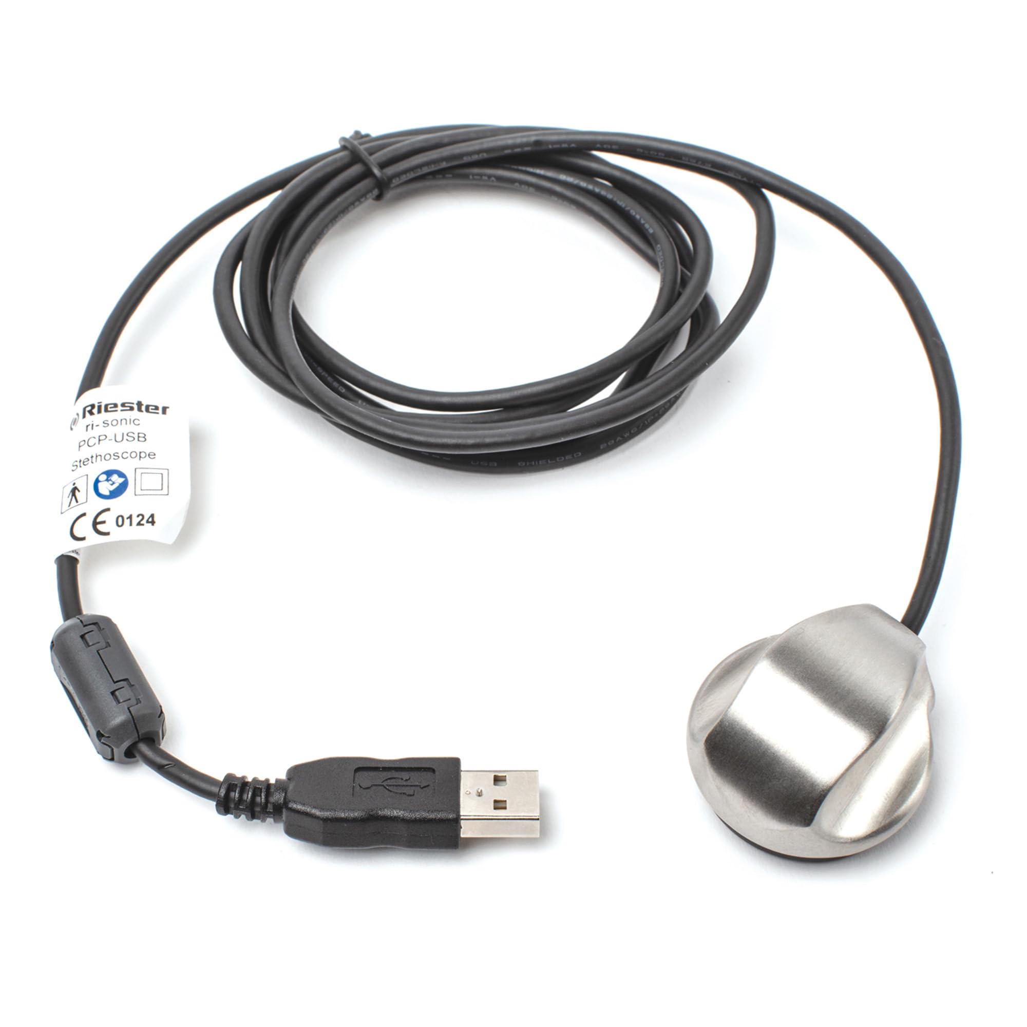 STETOSCOPIO ELETTRONICO RIESTER RI-SONIC - spinotto USB-C - 4307