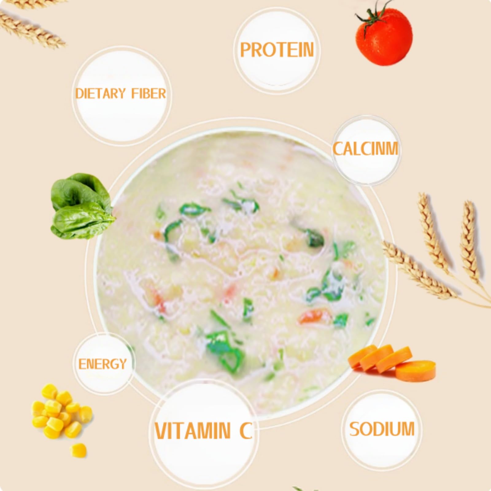 High Protein Fiber Blended Oatmeal Shake Gluten Free Non-GMO Breakfast with Cookies Cream Coconut Cream Pie More Delicious — view 4