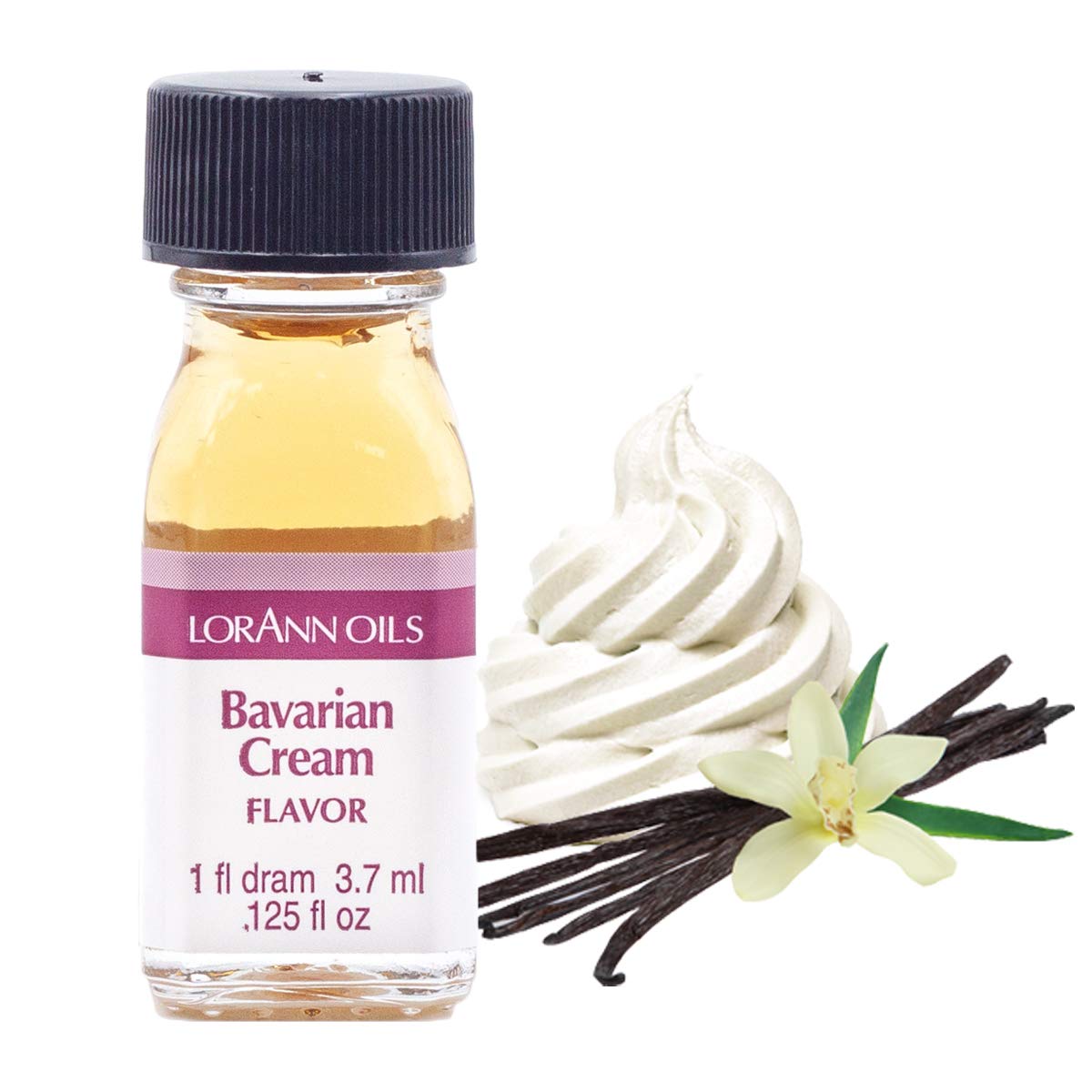 LorAnn Bavarian Cream SS Flavor Flavor 1 dram bottle 0125 fl oz - 3 7ml - 1 teaspoon — view 2
