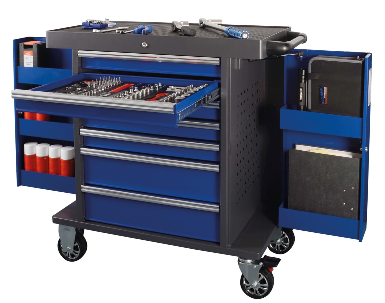 Carro de taller equipado Space 188 piezas (anteriormente Spaceline) VE: 1