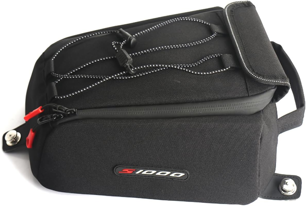 Motorcycle Tank Bag Nylon Fuel Oil Tank Bag 4L Portable Phone Tool Bag Black For BMW S1000XR S1000 XR S 1000 XR 2020-2025