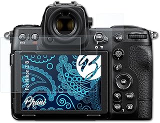 Bruni Screen Protector compatible with Nikon Z 8 Protector Film, crystal clear Protective Film (Set of 2)