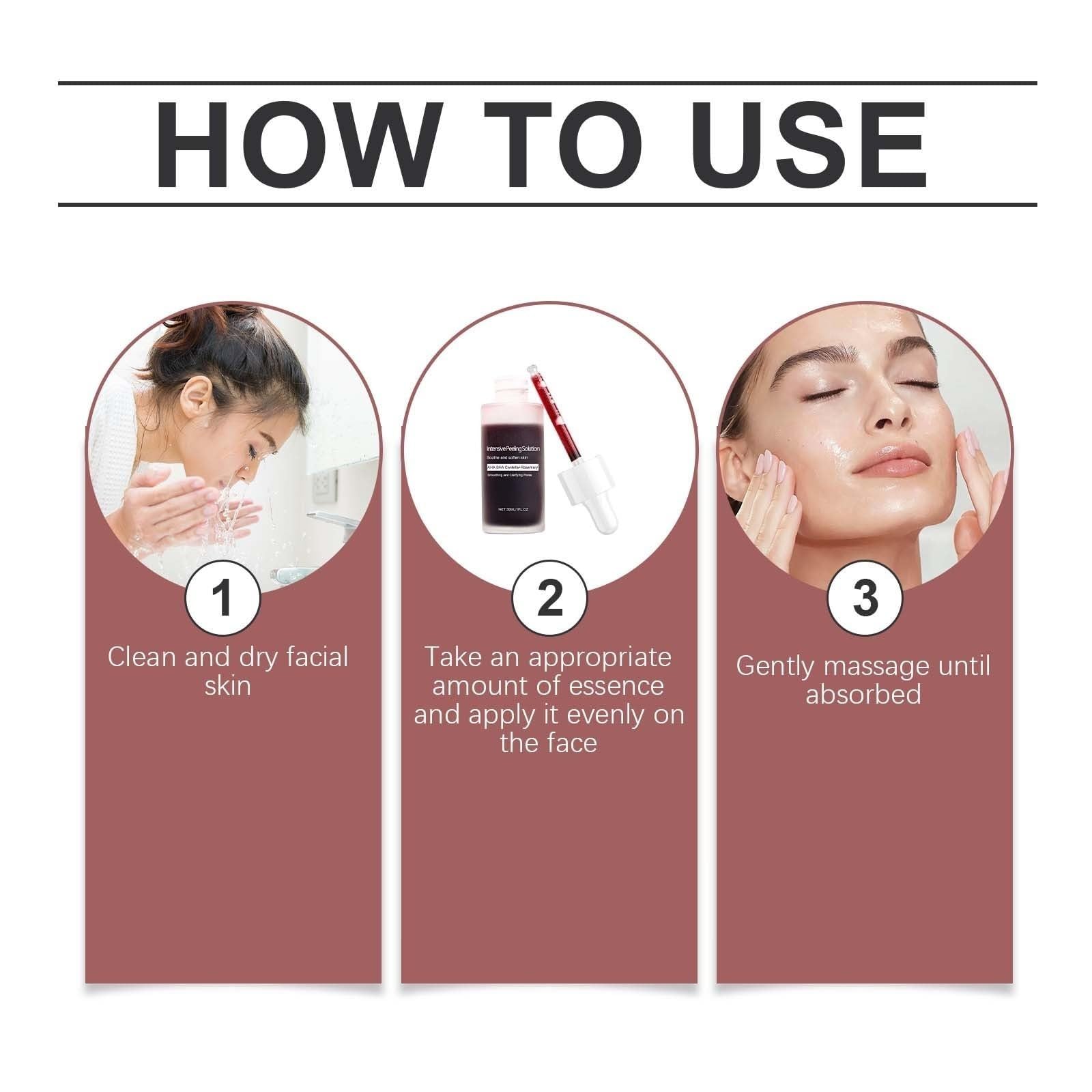 30% AHA 2% BHA Esfoliazione Serum, Brightens Smooths Skin | Multi-Acid Exfoliating Serum, Smooths Brightens, Minimizes Pores & Hydrates