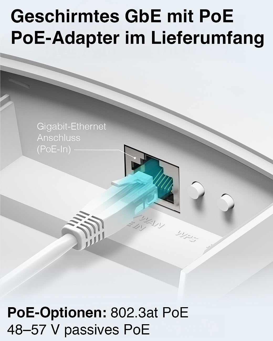7links WLAN Repeater Outdoor: Outdoor-WiFi-6-Repeater, bis 3.000 Mbit/s, Dual-Band, 10 dBi, IP65 (Access Point, WLAN Verstärker, außen)