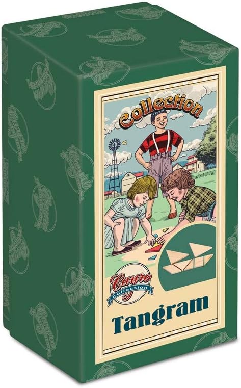 Cayro - Tangram Collection - Reasoning and creative game - Development of cognitive skills and multiple intelligences - Board game (506)
