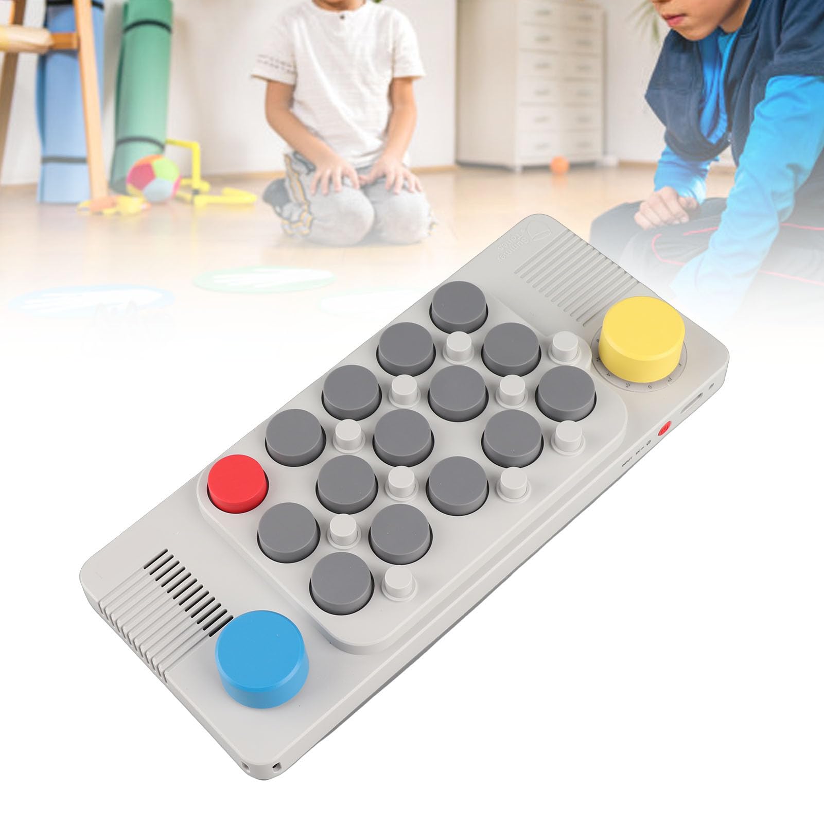 AMONIDA Piccola Tastiera Musicale, Tastiera Elettronica con 20 Suoni di Strumenti, Organo Portatile Ricaricabile con Jack per Cuffie da 3,5 Mm, Ideale per Giocattoli Musicali per Bambini