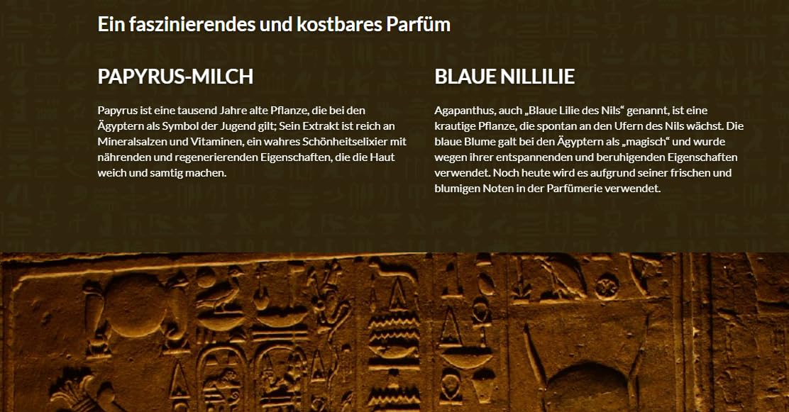6er-Pack Tesori d’Oriente Crema Corpo Aegyptus,Körpercreme Blaue Lilie des Nils und Papyrusmilch,300ml + 1er-Pack Kostenlos Felce Azzurra Talkumpuder, 100g-Beutel