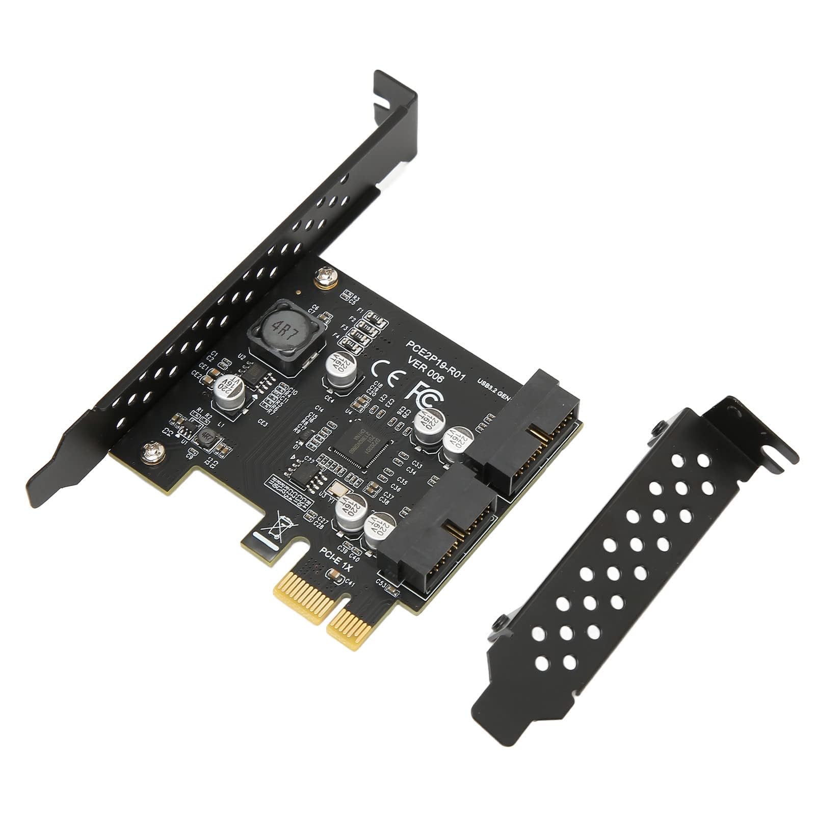 Carte d'extension USB 3.2 GEN 1 19PIN PCI Express (PCIe) pour Ordinateur de Bureau