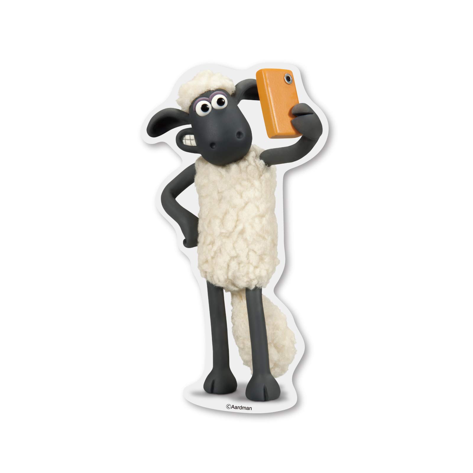 Amazon.co.jp: Shaun the Sheep Transparent Sticker Smartphone