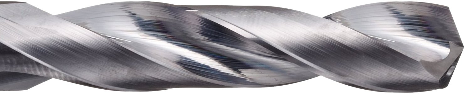 YG-1 DH463 Carbide Dream Short Length Drill Bit, TiAlN Finish, Straight Shank, Slow Spiral, 140 Degree, 1/8" Diameter x 2-63/64" Length (Pack of 1)