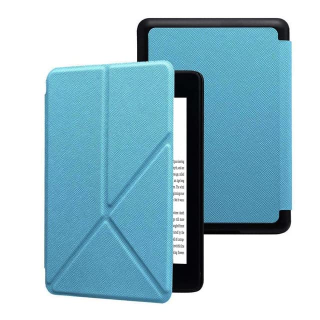 COMPAE - New Kindle Case Lightweight Stand Cover for Kindle Paperwhite Oasis Ey21 Ebook Reader C2V2L3 Case Mаɡпеtiс Closure (Sky Blue J9G29R)