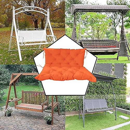 Coussin de balancelle d'extérieur 150x99x10 cm imperméable et confortable avec dossier - 7