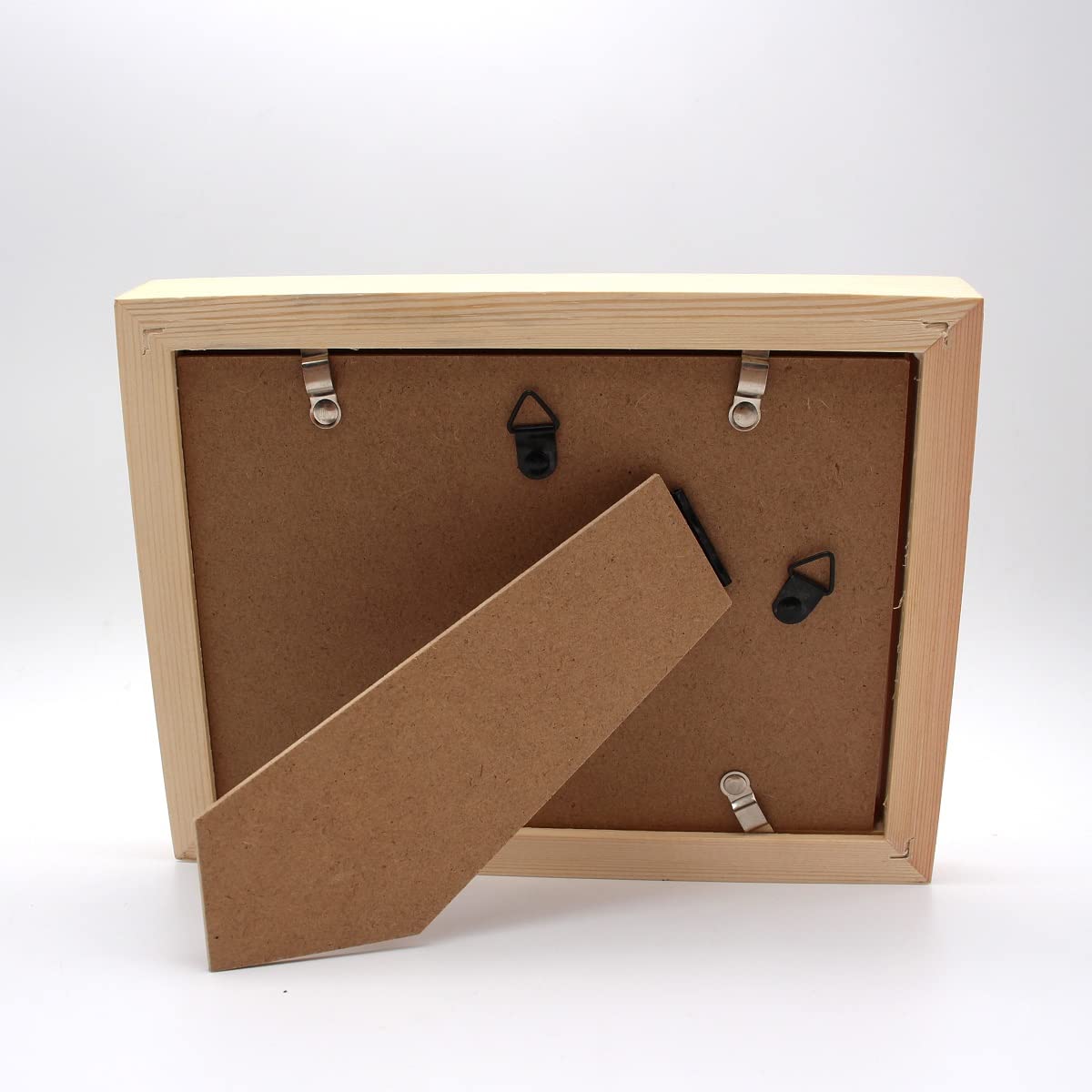 Vitrina De Madera Para Medallas De 6x8 Pulgadas – Expositor De Mesa O Pared Con Acabado Caoba