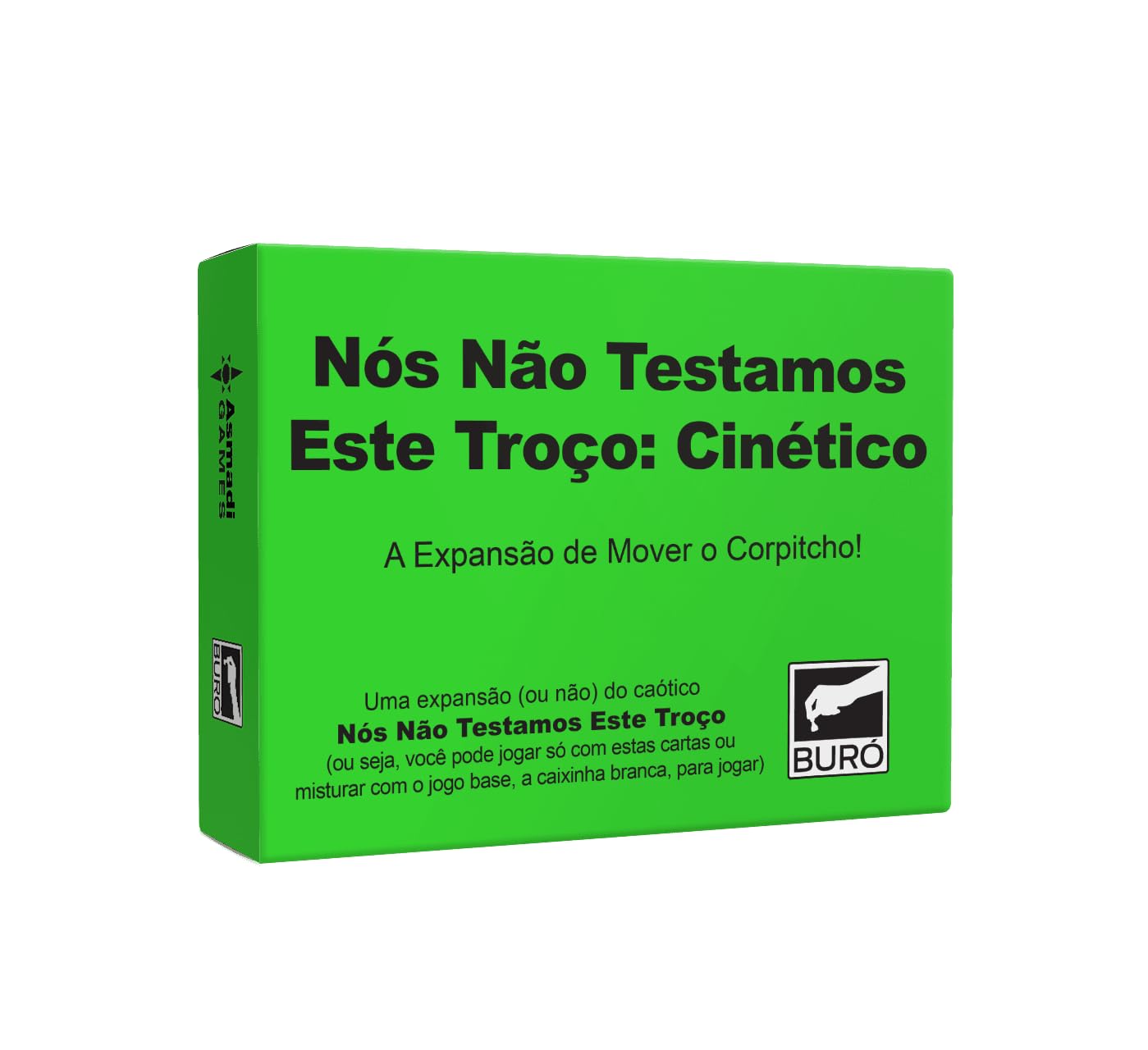 Buró, Nós Não Testamos Este Troço: Cinético, Jogo de cartas para rir em grupo