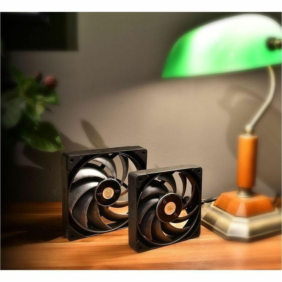 Image of Thermaltake TOUGHFAN 14 Pro High Static Pressure PC Cooling Fan, PWM Controlled 500~2000 RPM, Air Flow 119.6 CFM, Gen.2 Hydraulic Bearing 140mm Case /Radiator Fan (1 Pack) CL-F140-PL14BL-A Black