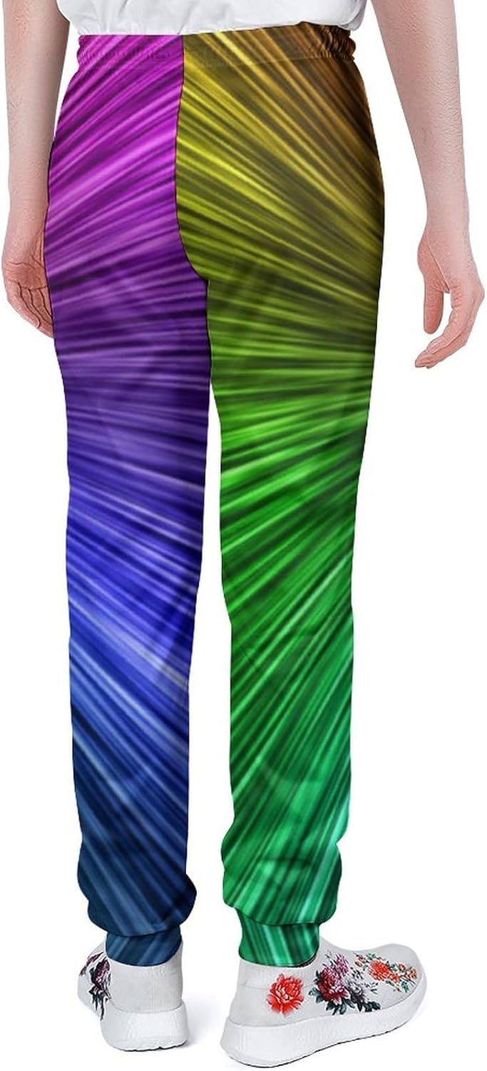 Rainbow Flag Pride LGBT Man Sweatpants Casual Trousers Long Pants Couple Elastic Slacks