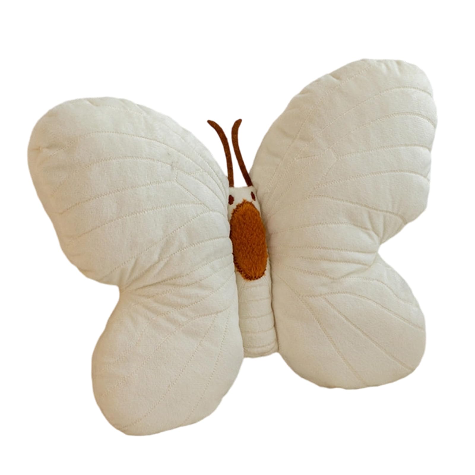 Buxuaaaa Shape Pillow Soft Plushes Materials for Relaxing Reading Lounging Decorative Butterfly Plushes Seat Pad