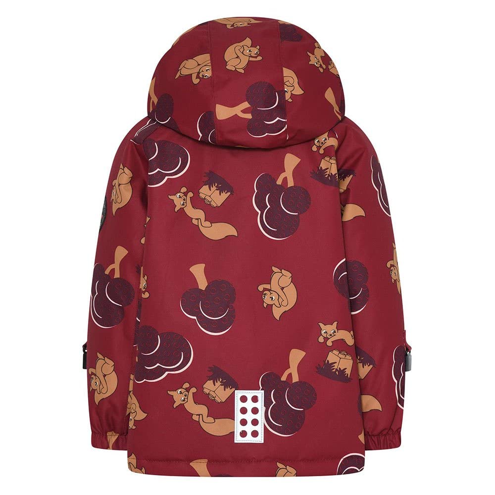 LEGO Unisex Kinder Lego Wear Mädchen Winterjacke Schneejacke 12.000 Wassersäule Atmungsaktiv Lwjirisan 700 Regenjacke