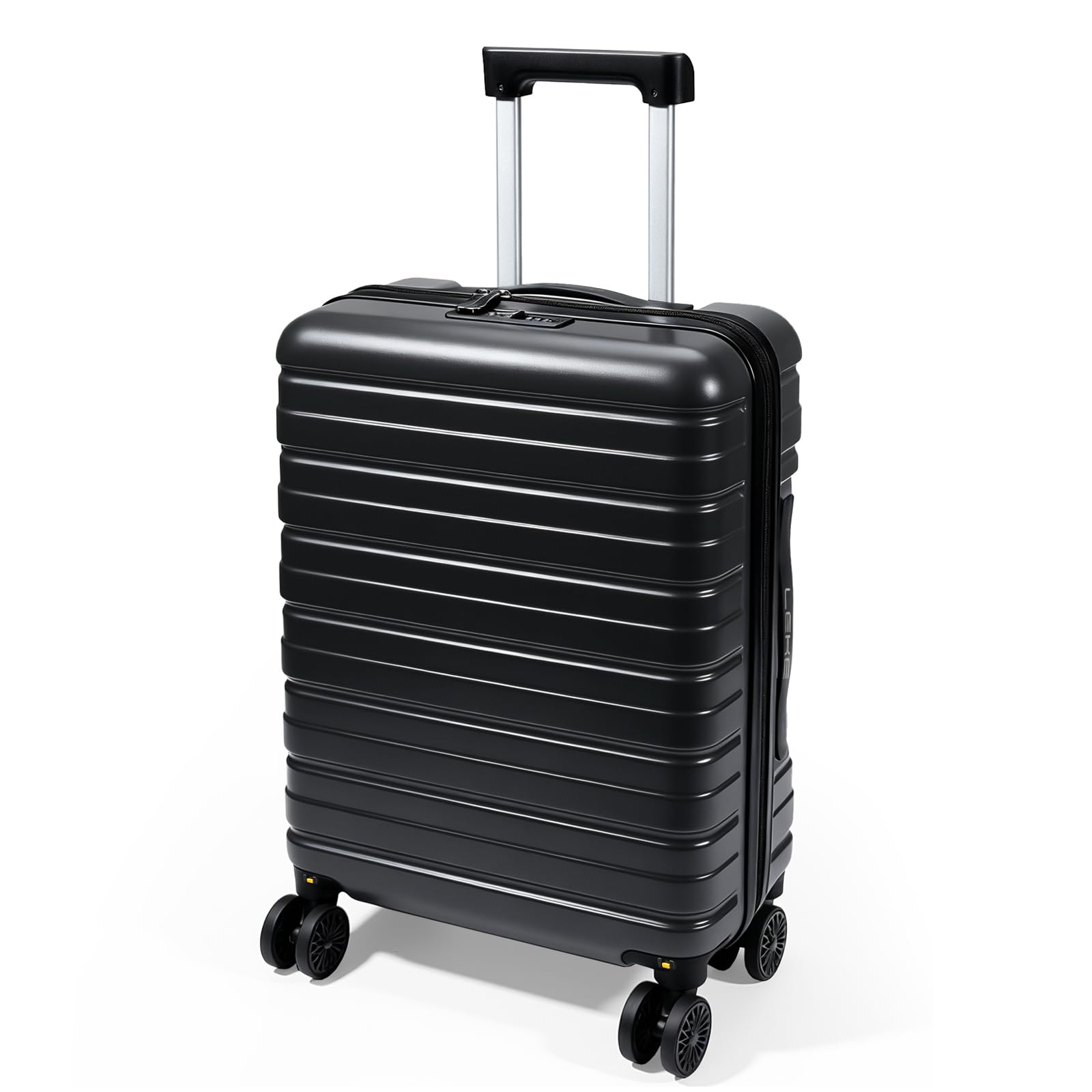 Lekesky Handgepäck Koffer, Klein Hartschalenkoffer mit TSA Schloss, Trolley Handgepäck 4 Rollen Leicht ABS Hartschale Rollkoffer Kabinenkoffer