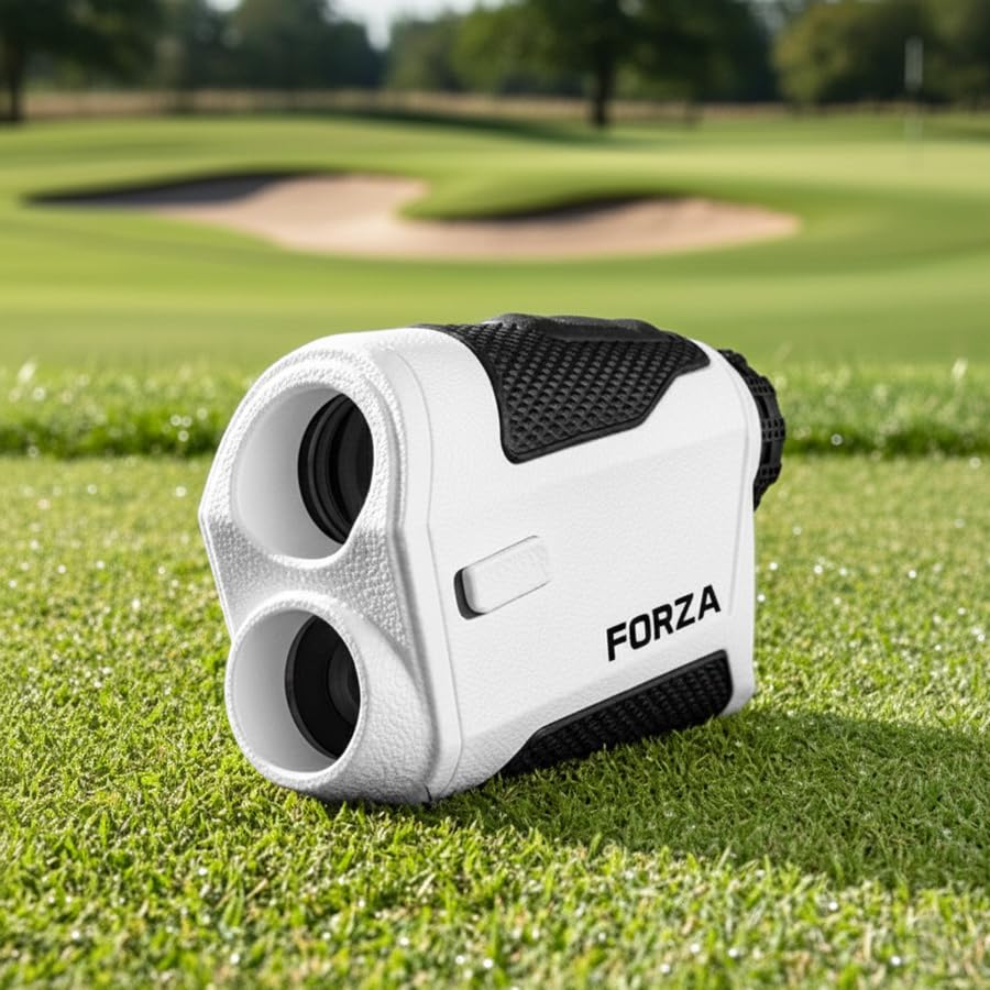 FORZA Télémètre de golf avec vibration de verrouillage de drapeau, portée de 914 m, support magnétique, charge USB-C et résistant à l'eau – Appareil de mesure de distance de précision pour golfeurs
