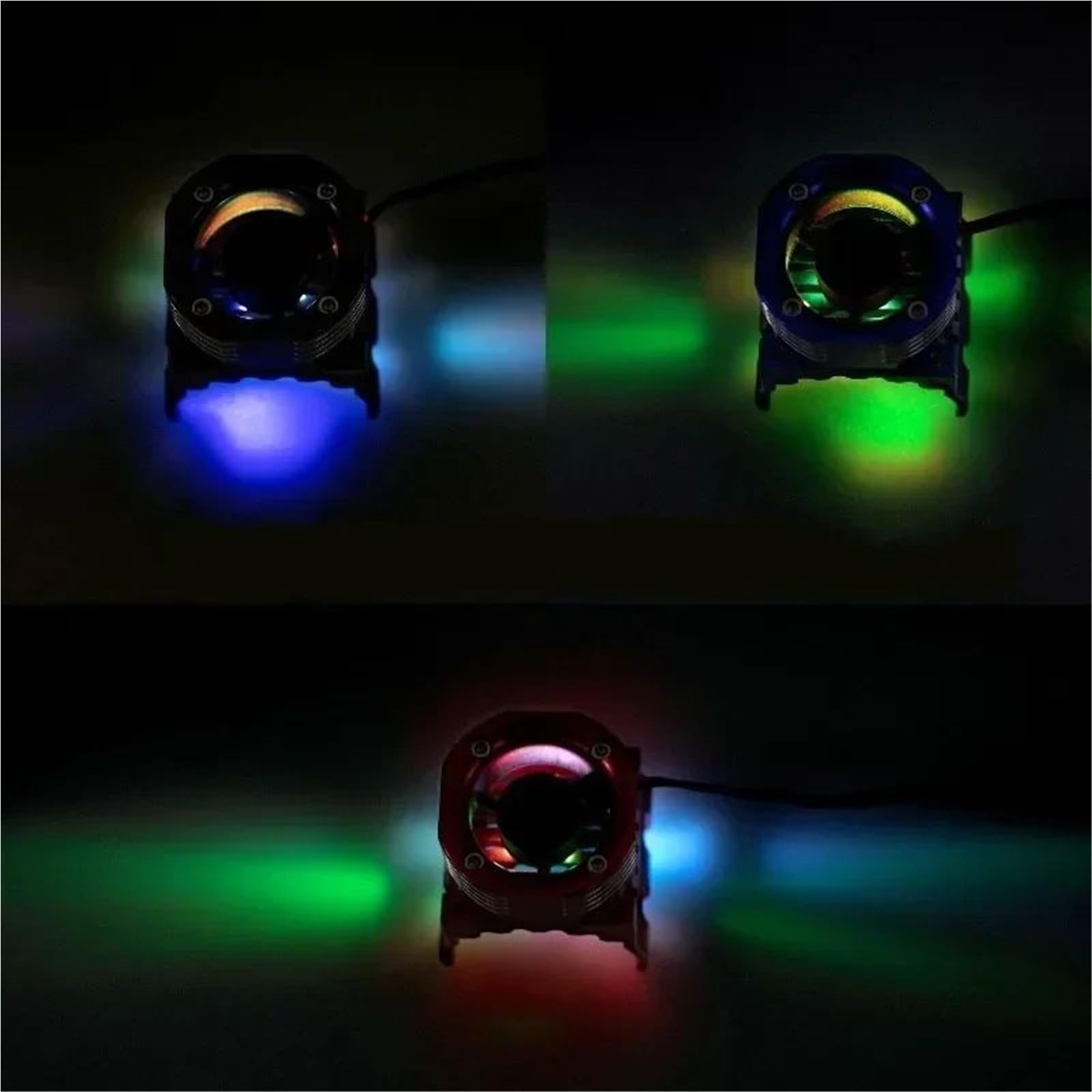 Ventilador Disipador Calor Motor Luz para Arrma para Talion para Typhon 1/8