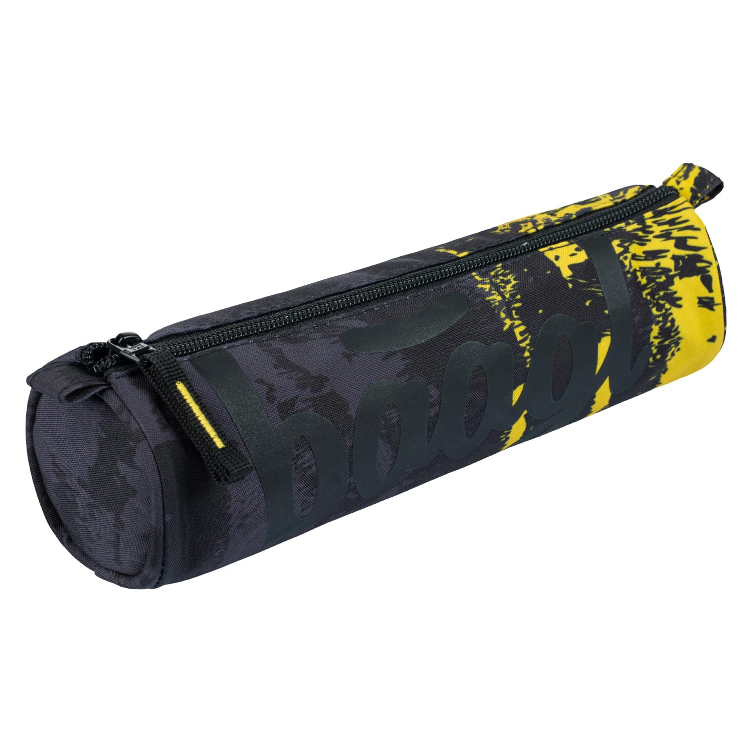 Baagl Round Pencil Case for Boys Girls Teenagers, School Pencil Case for Stationery, School Supplies Pencil Case