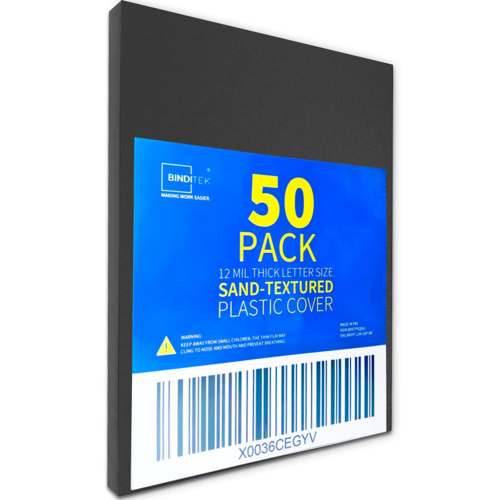 50 Pack Of Leather Textured Polycovers For Business - View #8