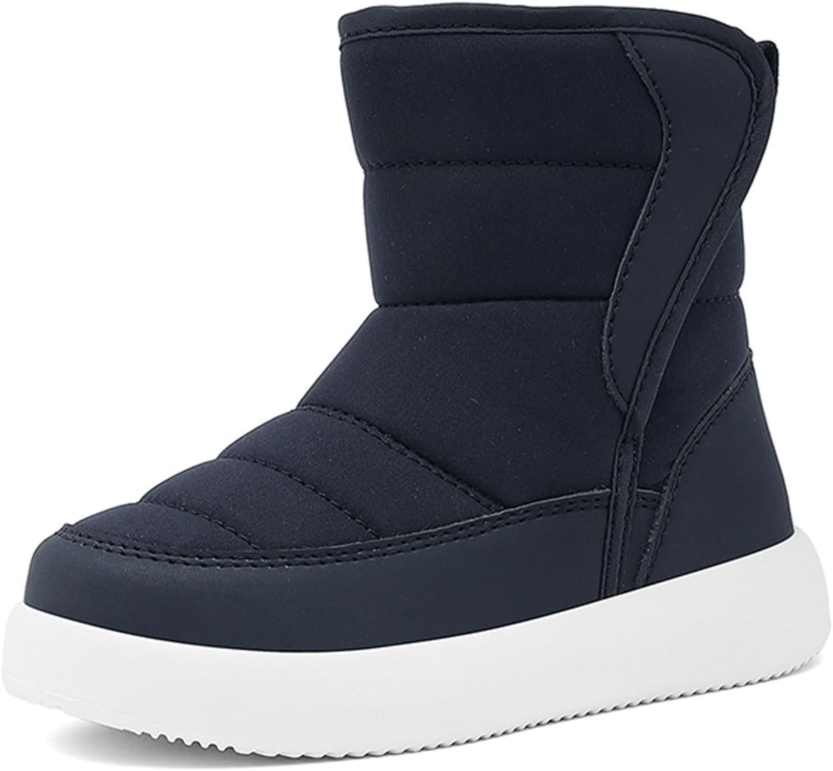 Sobzia Winterstiefel Damen Gefüttert - Wasserdichte Schneestiefel Mit Reißverschluss Gr. 35-44