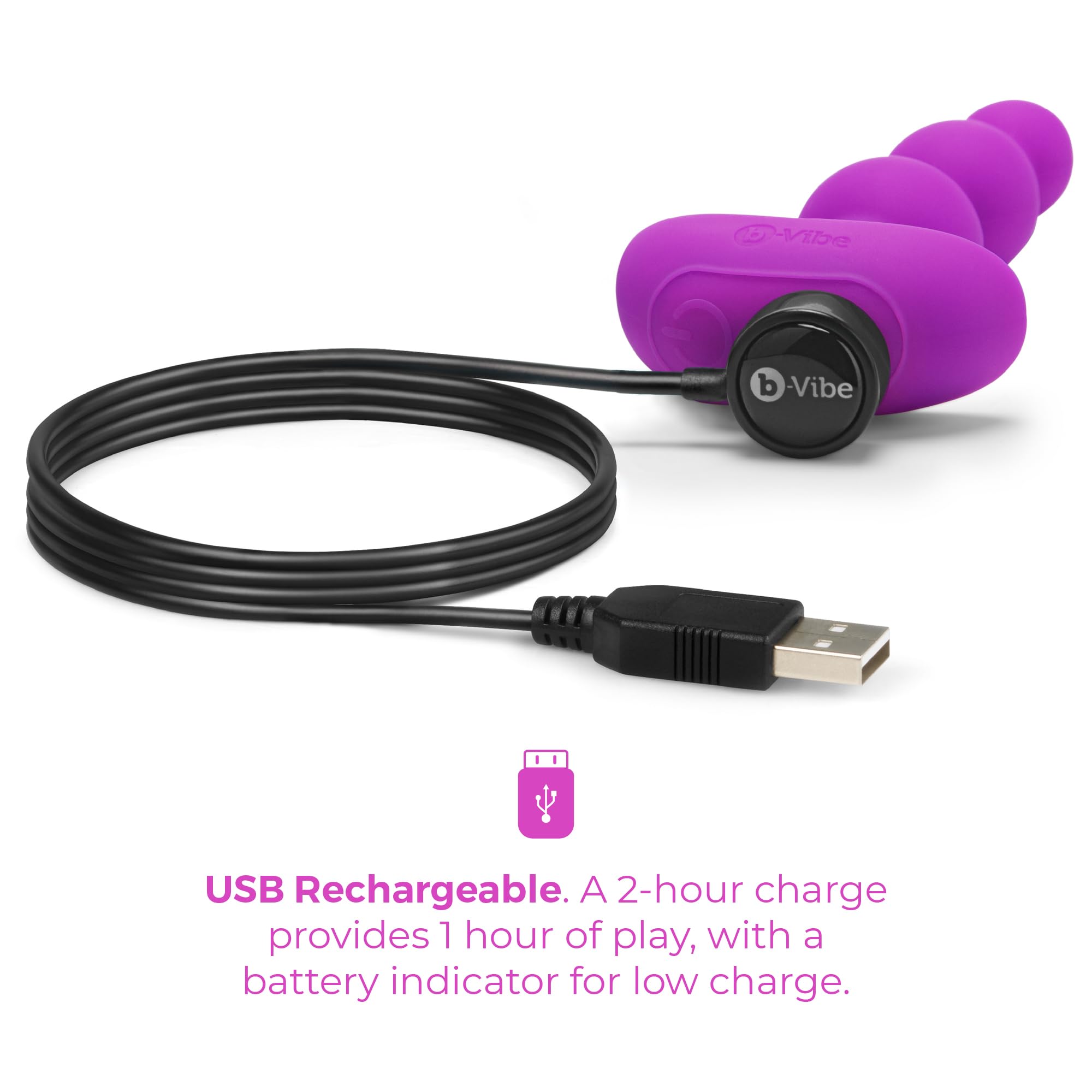 Alternate view of b-Vibe Triplet Anal Beads